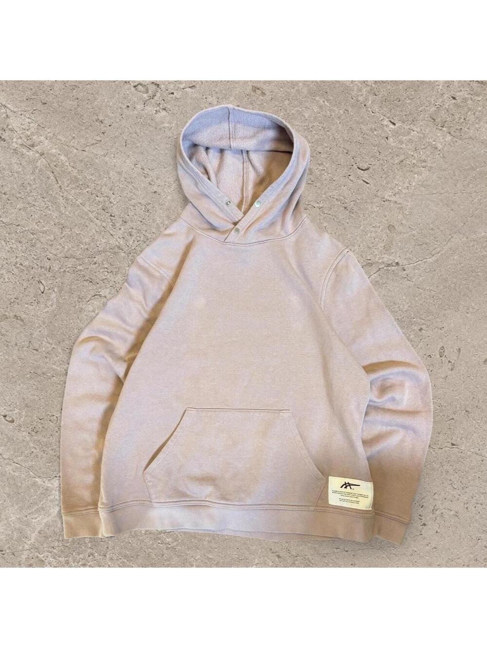Fire cotton ASICS hoodie in pink & purple